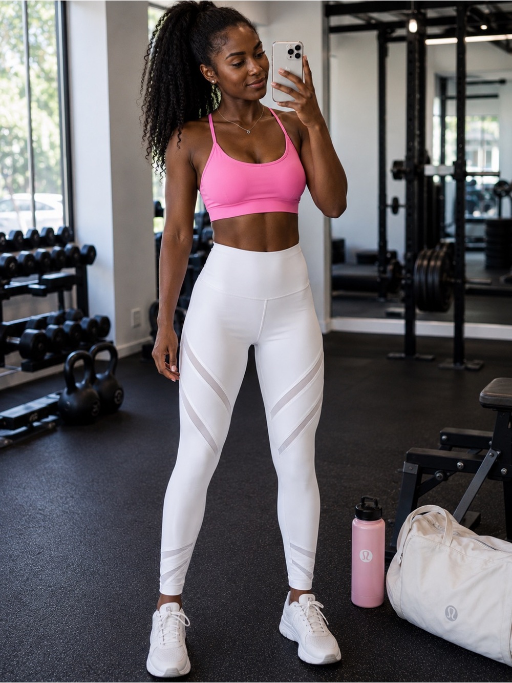 Lululemon Women’s White Leggings - Size 4